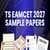 TS EAMCET Sample Papers 2026 - Check Practice Papers and Mock Test